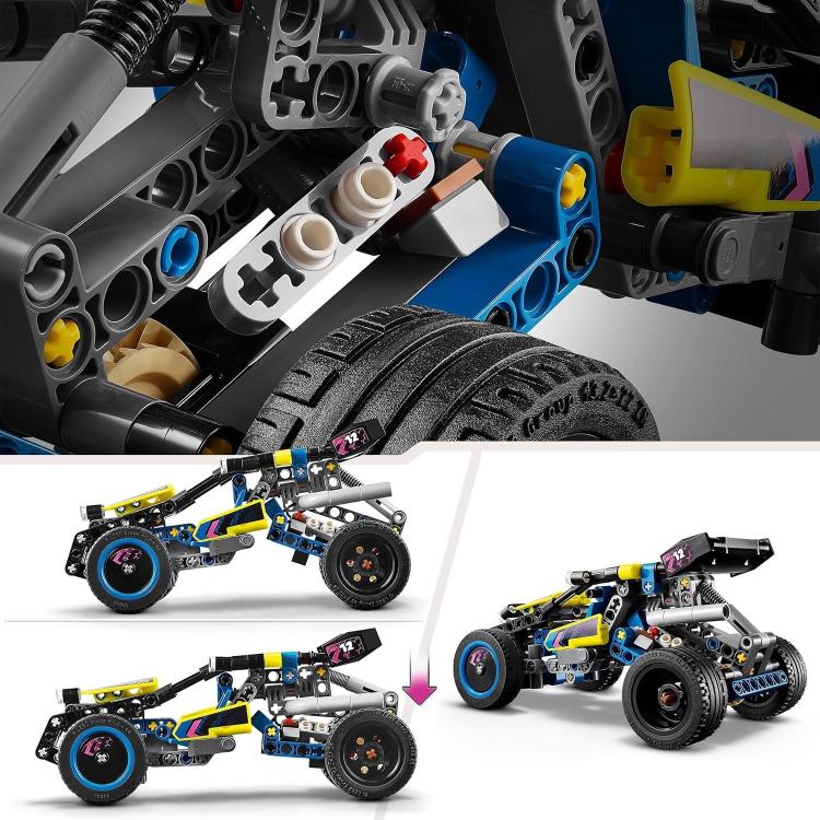 Lego - Technic 42164 (Buggy Da Corsa) Set Macchina Off-Road Race Rally 219Pz 8+