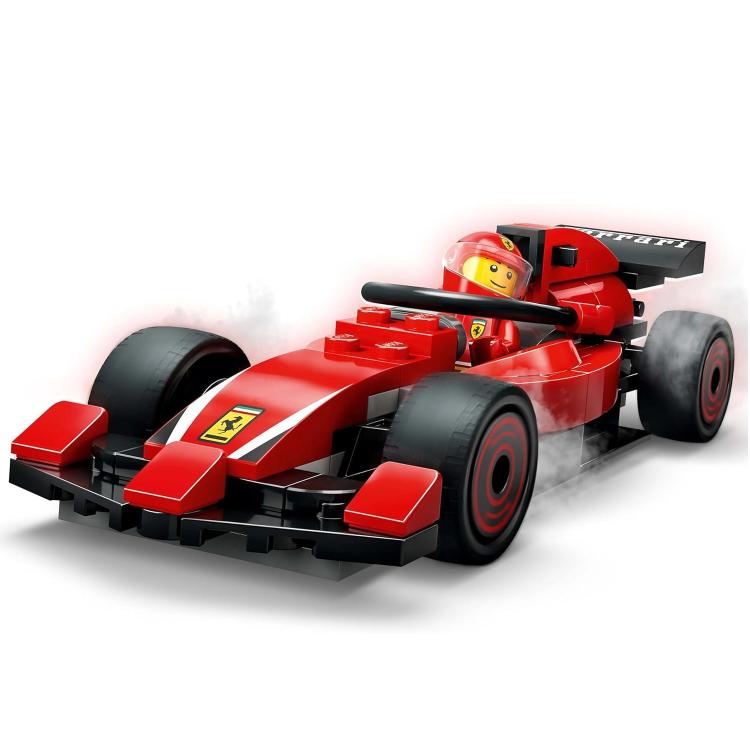Lego - City 60443 (Pit Stop E Meccanici Con Monoposto Ferrari F1) Set 322Pz - 6+