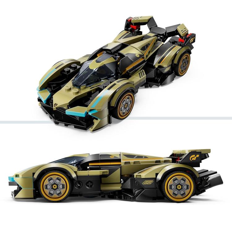 Lego Speed Champions Lamborghini Lambo V12 Vision Gt 76923 Modellino Costruzione