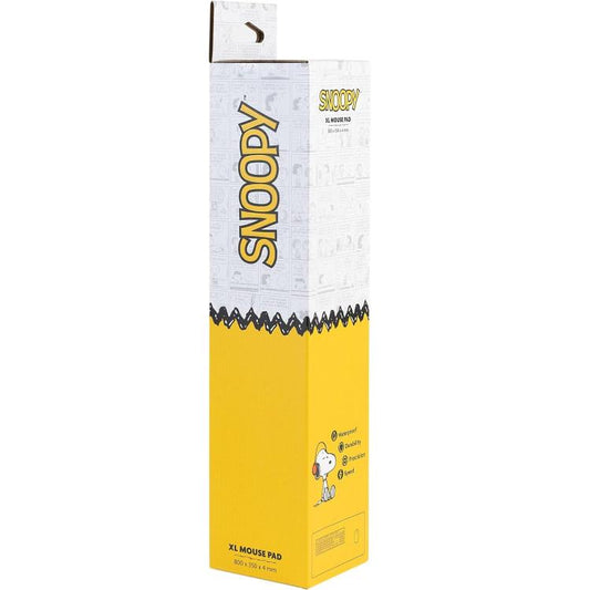 Snoopy: Tappetino Per Tastiera E Mouse Pad Pc Gaming Deskmat Grande Xxl 80X35Cm