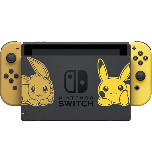 Nintendo Switch Console: Pikachu & Eevee Ed + Pokemon: Let’S Go! + Pokèball Plus