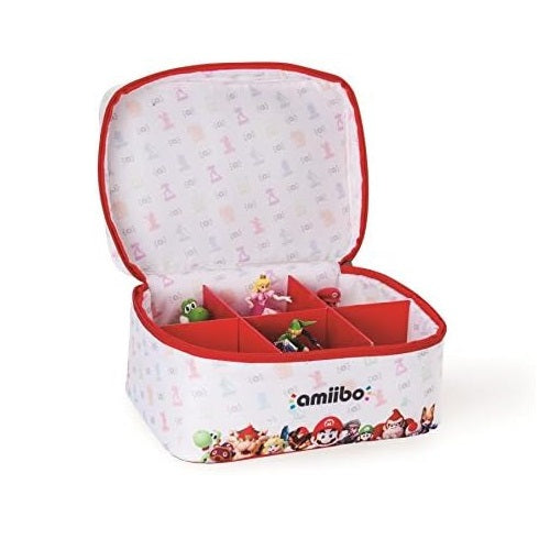 AMIIBO BORSA DA VIAGGIO PER 6 PERSONAGGI NINTENDO BAG TRAVEL CUSTODIA MARIO BROS