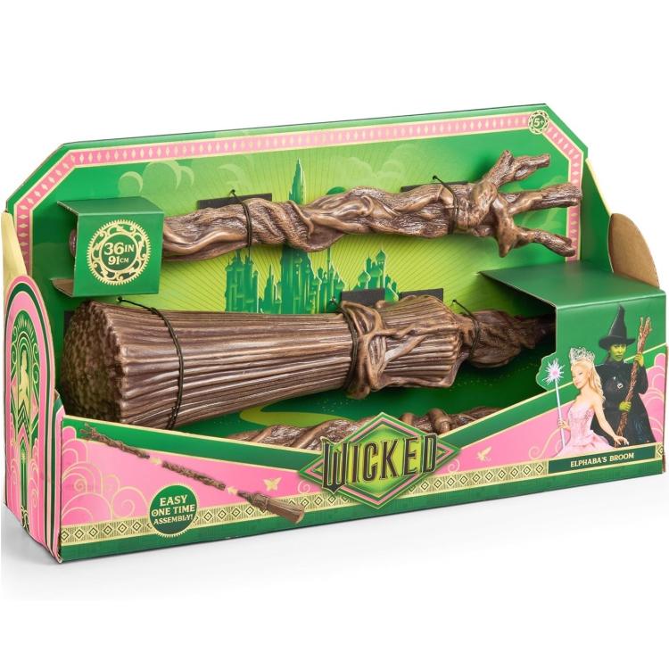 The Noble Collection - Wicked (Elphaba'S Broom) Replica Scopa 91Cm Di Elphaba