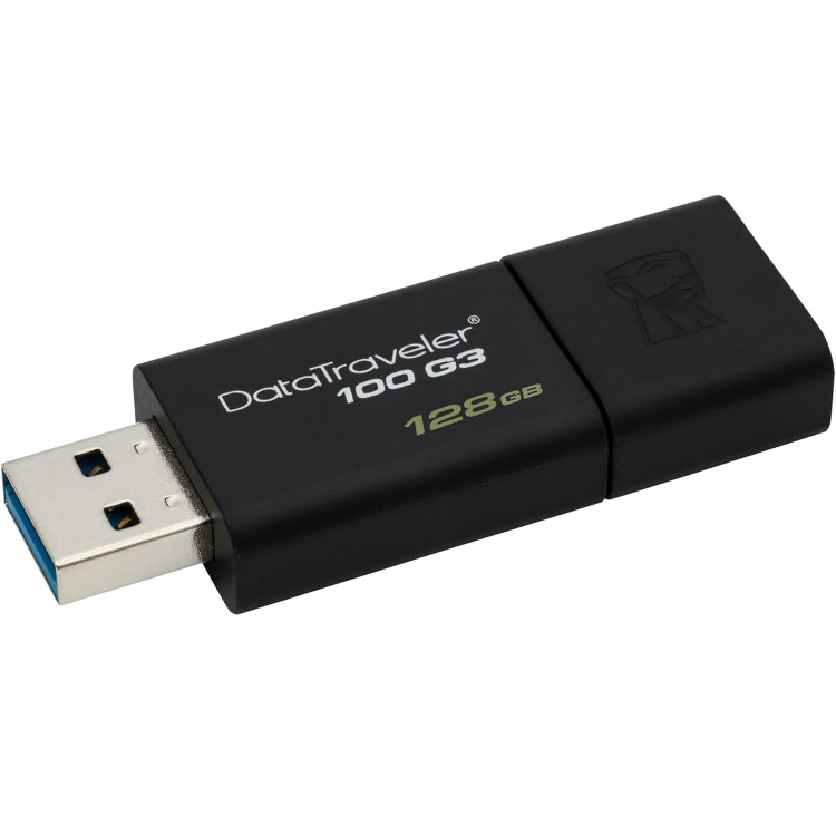 Kingston Pendrive Datatraveler 128Gb Dt100G3 Pennetta Usb 3.0 Chiavetta Memoria