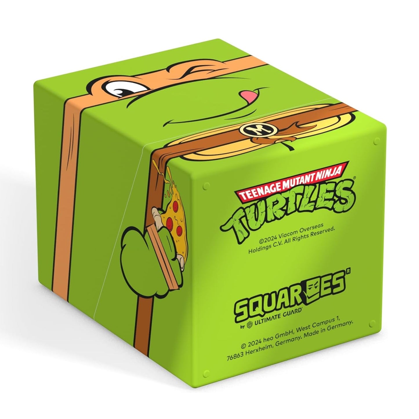 Squaroes Teenage Mutant Ninja Turtles NT005 (Michelangelo) Box Porta Mazzo Carte TCG