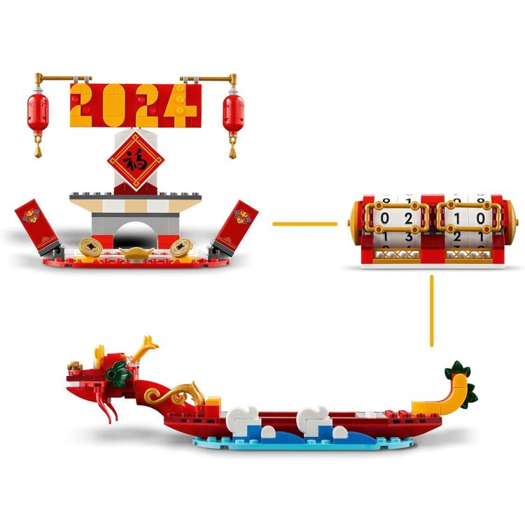 Lego 40678 (Calendario Festivo) Calendar Festival Costruzione Bambini 345Pz 10+