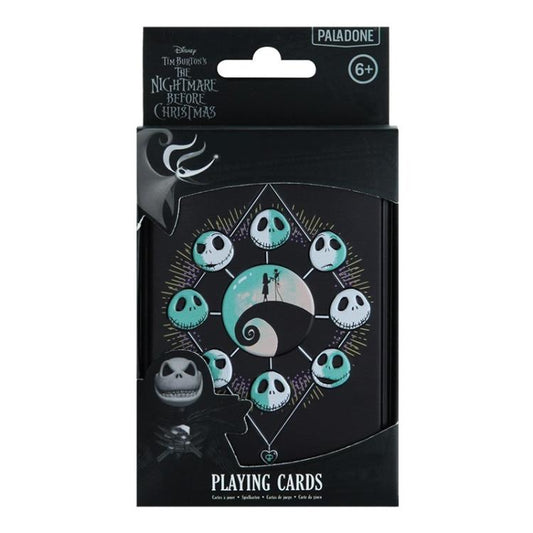 Paladone Playing Cards Nightmare Before Christmas Mazzo Carte Francesi Box Latta