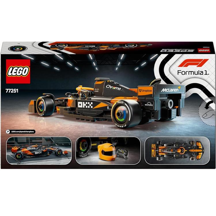 Lego Speed Champions Mclaren F1 Team 77251 Modellino Auto Formula 1 Costruzione