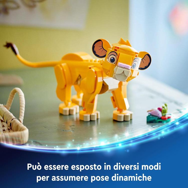 Lego - Disney Lion King 43243 (Simba) Il Cucciolo Re Leone - Set Figure 222Pz 6+