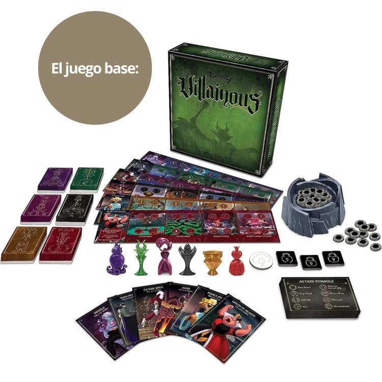 Ravensburger Disney Villainous: Filled With Fright Gioco Da Tavolo Strategia Esp