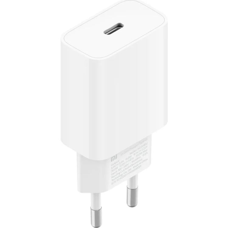 Xiaomi Caricabatterie Mi 20W Spina Type-C Rapido Usb-C Fast Charger (Bhr4927Gl)