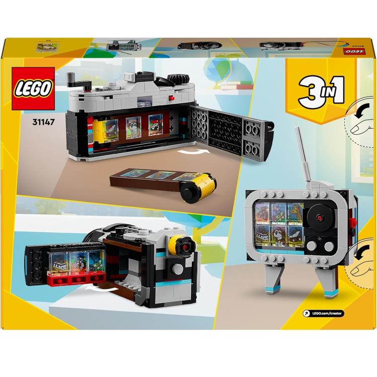 Lego - Creator 3 In 1 - 31147 (Fotocamera Retro, Macchina Fotografica) 261Pz 8+