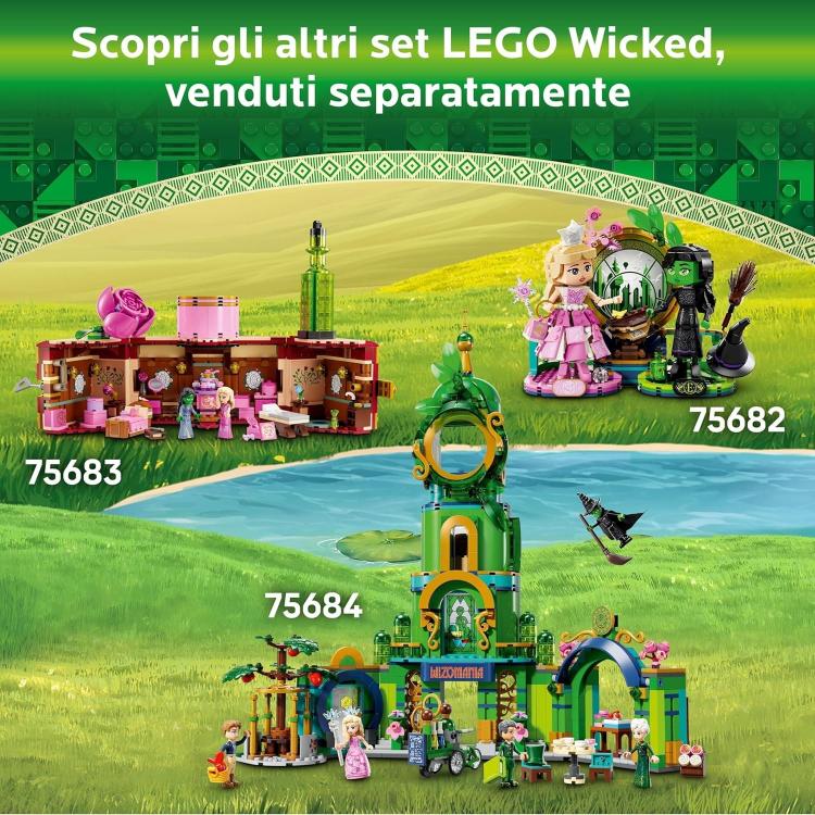 Lego - Wicked 75681 (Glinda Elphaba E Nessarose All’Università Di Shiz) 304Pz 7+