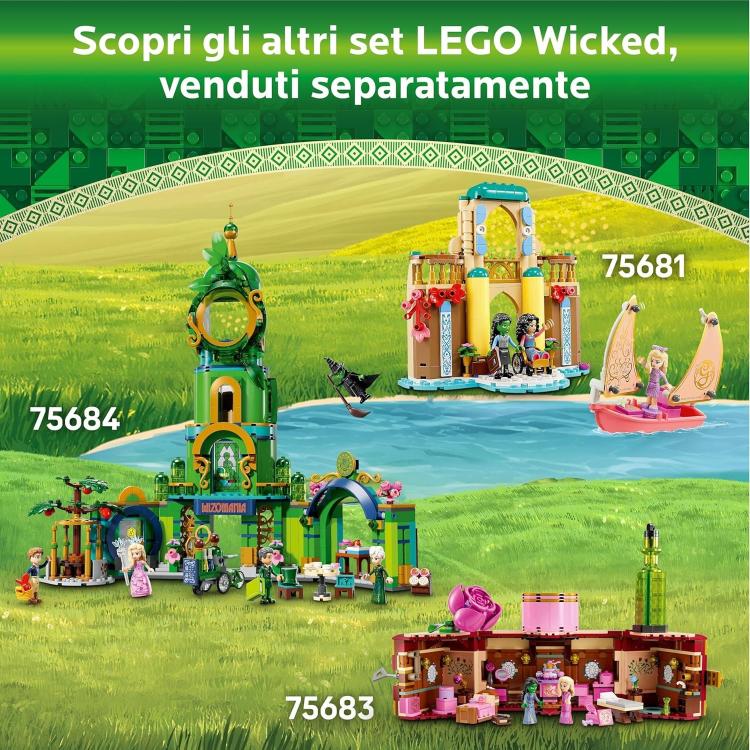 Lego - Wicked 75682 (Elphaba E Glinda Figures) Costruzione Giocattolo 558Pz 10+