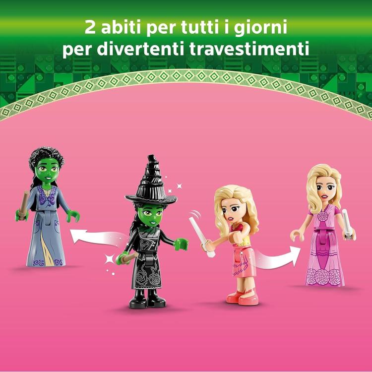 Lego - Wicked 75683 (Il Dormitorio Di Elphaba E Glinda) Costruzione 740Pz 8+