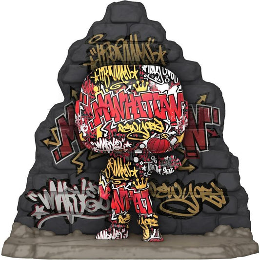 Funko Pop ! Marvel Street Art Collection Deluxe - Iron Man (753) Special Edition