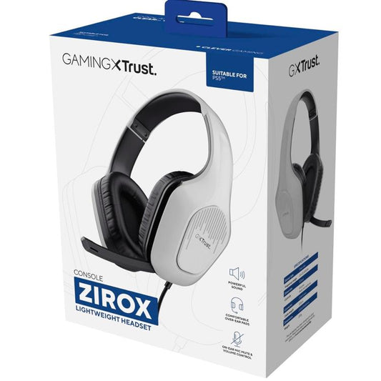 Trust Cuffie Zirox Gtx 415Ps Ps5 Leggere 3.5Mm Cuffia Gaming Per Playstation 5