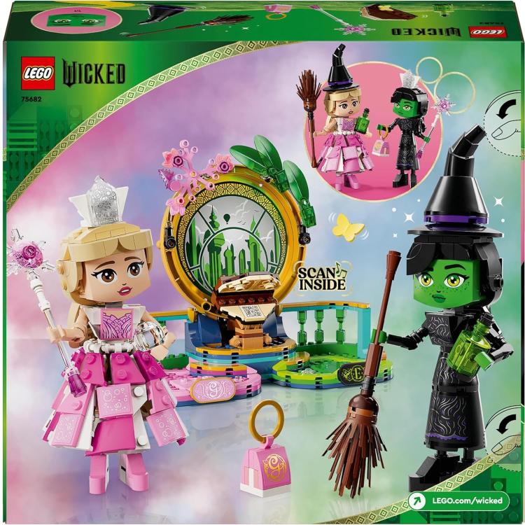 Lego - Wicked 75682 (Elphaba E Glinda Figures) Costruzione Giocattolo 558Pz 10+