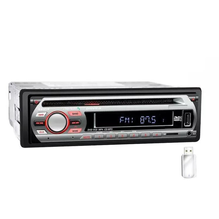 Stereo Auto Autoradio Lettore Cd Dvd Bt Sd Usb Aux 52Wx4 Frontalino Estraibile