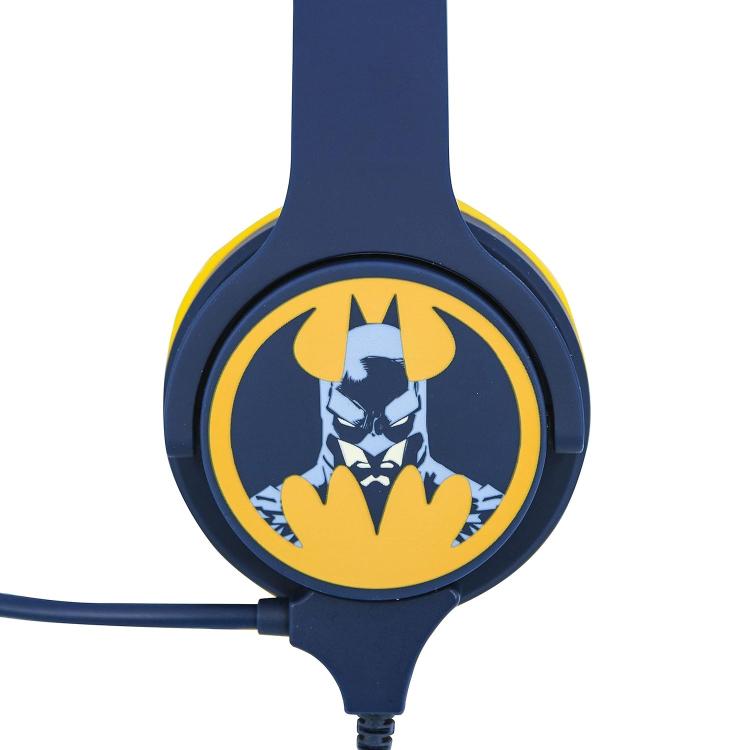 Otl Cuffie Batman Bambini Wired Per Nintendo Switch Smartphone Ps4 Ps5 Tablet Pc