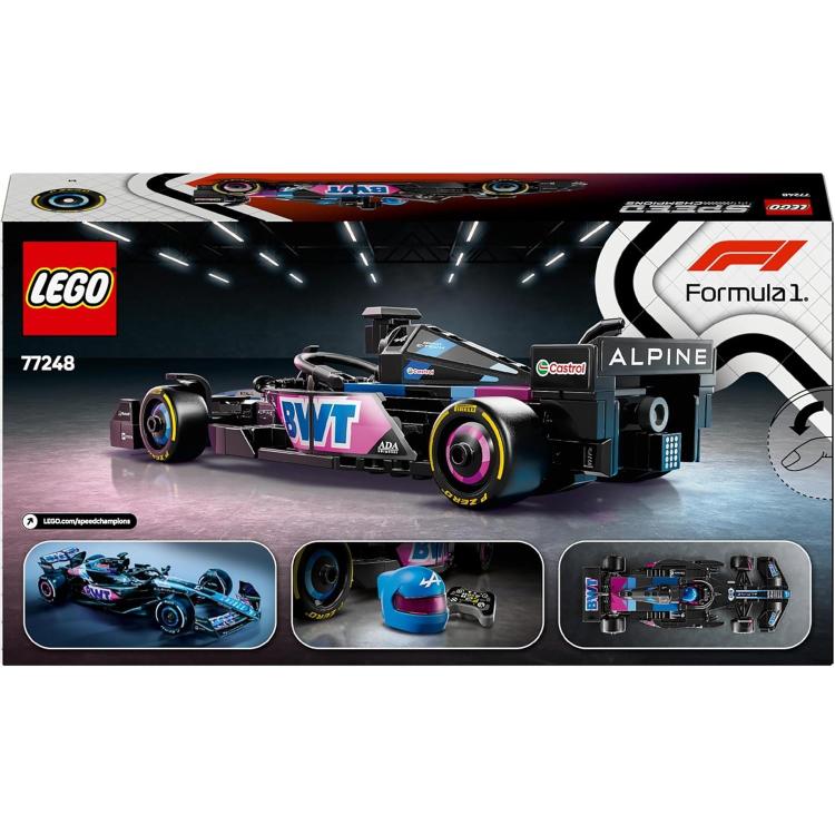 Lego Speed Champions Bwt Alpine F1 Team A524 77248 Modellino Auto Formula 1 258P