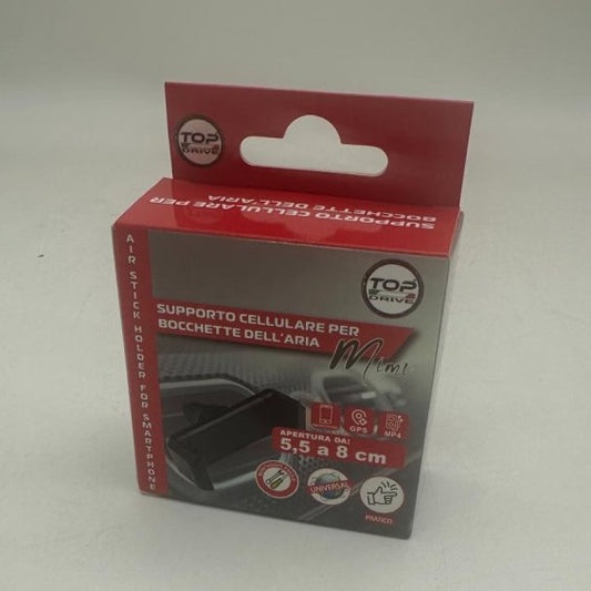 Supporto Mimì Telefono Cellulare Smartphone 5,5"/8" Per Bocchette Dell'Aria Auto