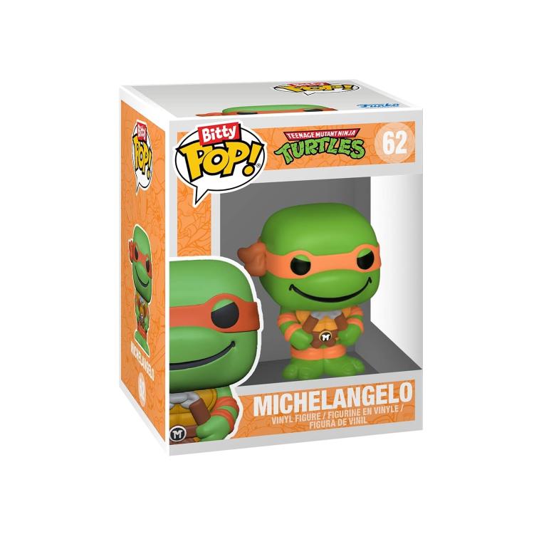 Funko Bitty Pop! Tmnt Tartarughe Ninja Turtles 4Pack Leonardo/Michelangelo/April