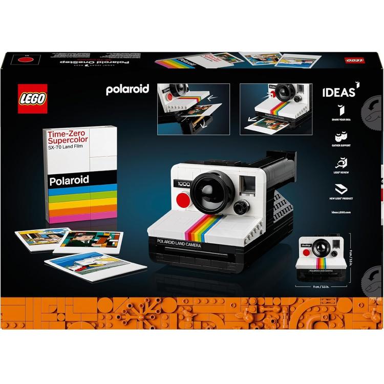 Lego - Ideas 21345 Fotocamera Polaroid Onestep Sx-70 Costruzioni Vintage 516Pz