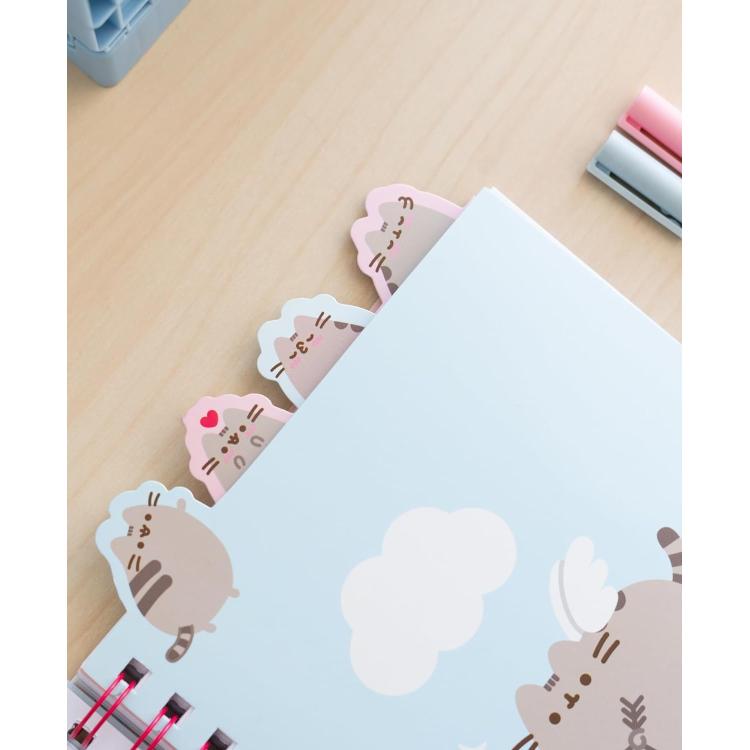 Pusheen: Project Notebook Taccuino A5 Quaderno Anelli Divisori Copertina Morbida