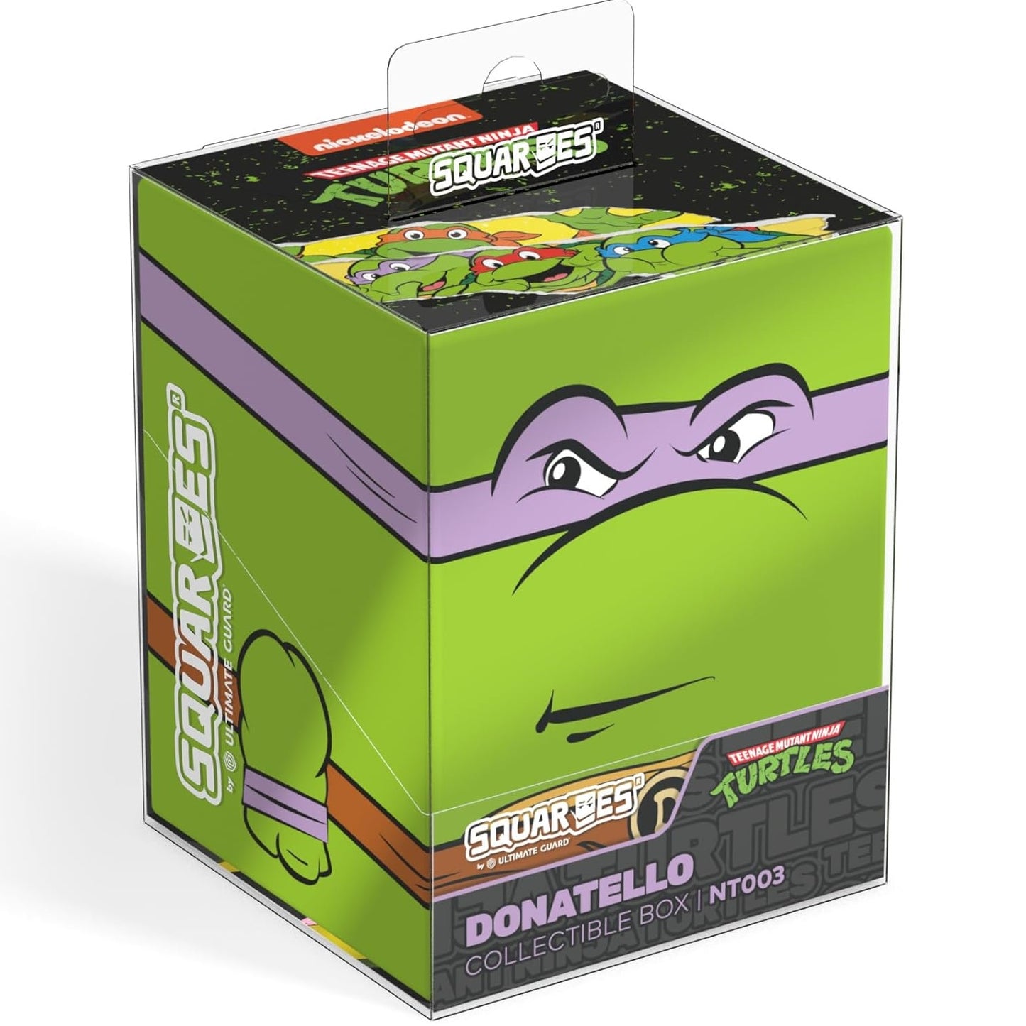 Squaroes Teenage Mutant Ninja Turtles NT003 (Donatello) Box Porta Mazzo Carte TCG