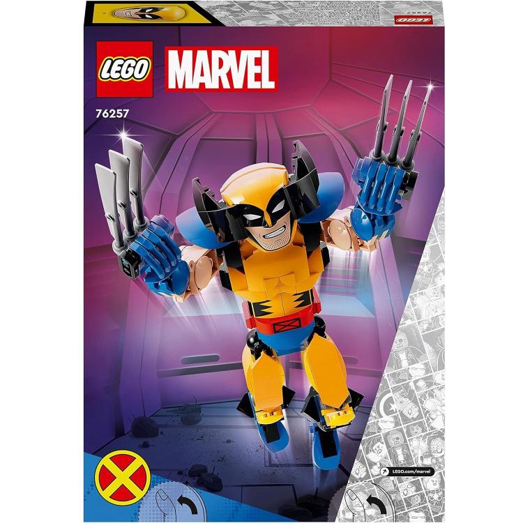 Lego Marvel X-Men 97" Pergonaggio Costruibile Di Wolverine 76257 Figure 8+ 327Pz