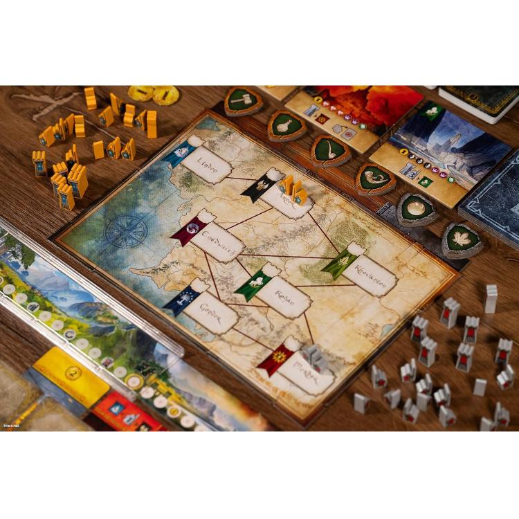 Asmodee - Il Signore Degli Anelli: Duel For Middle-Earth - Gioco da Tavolo 10+