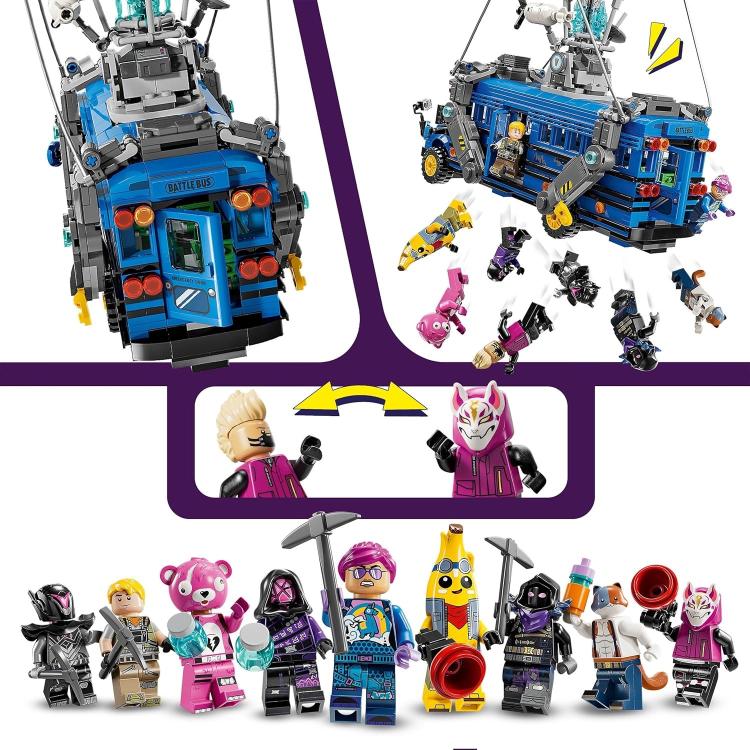 Lego - Fortnite 77073 (Battle Bus) Bus Della Battaglia - Costruzioni 954Pz 10+
