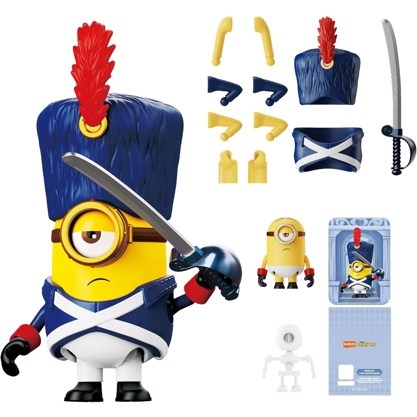 Blokees Minions - Mokoo Series 01 (N-Disguise) Action Figure 75600 (Blind Box 6 pz)