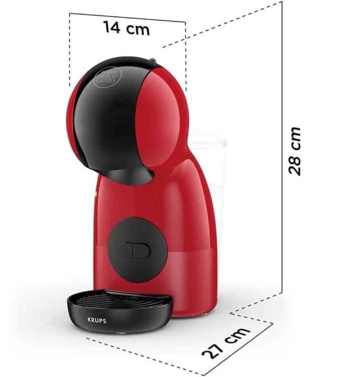 Krups Kp1A35P16 Macchina Caffè Espresso Piccolo Xs A Capsule Nescafè Dolce Gusto