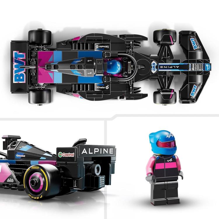 Lego Speed Champions Bwt Alpine F1 Team A524 77248 Modellino Auto Formula 1 258P