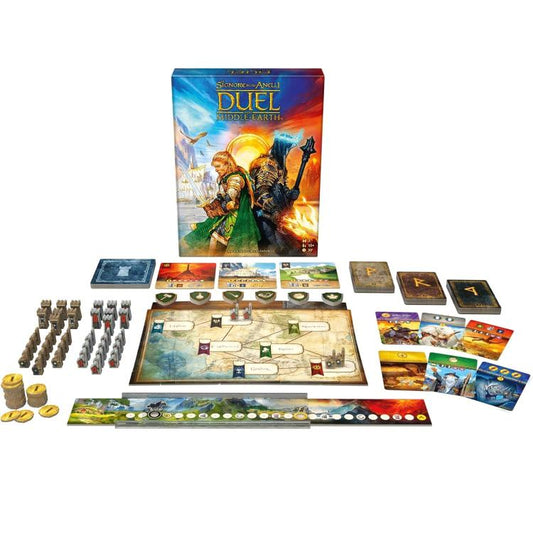 Asmodee - Il Signore Degli Anelli: Duel For Middle-Earth - Gioco da Tavolo 10+