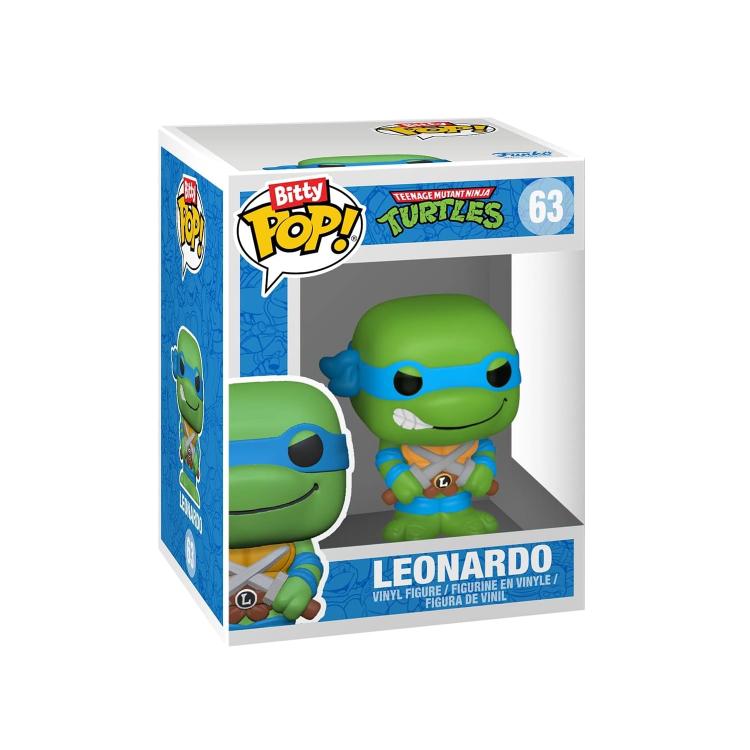Funko Bitty Pop! Tmnt Tartarughe Ninja Turtles 4Pack Leonardo/Michelangelo/April