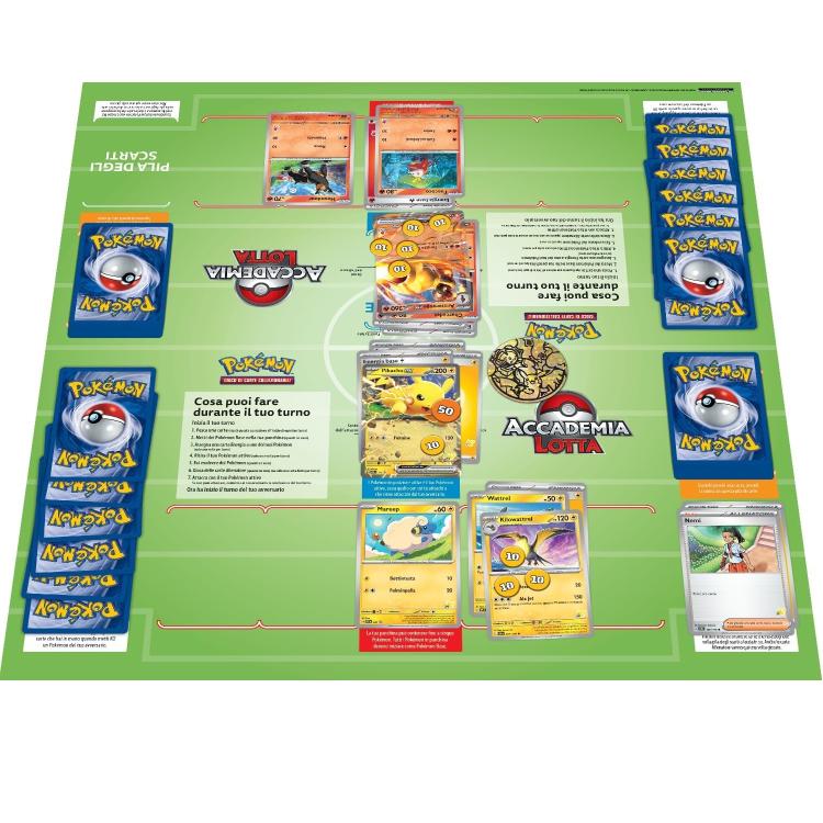 Pokémon Tgc (Accademia Lotta 2024) Gcc Gioco Carte Collezionabili Tcg Card - Ita