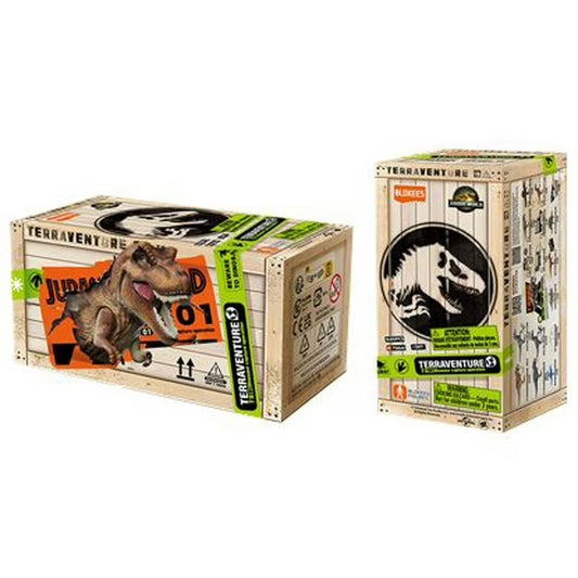 Blokees - Welcome to Jurassic World: Terraventure TS01 - Dinosaur Capture Operation 12 Designs - Action Figure (1 Random) 75641
