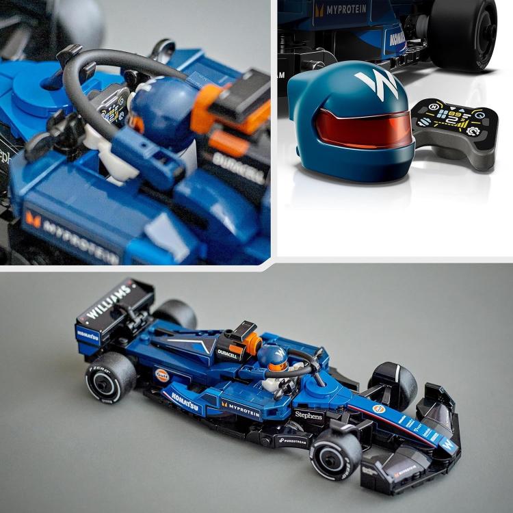 Lego Speed Champions F1 Williams Racing Fw46 77249 Modellino Auto Formula 1 263P