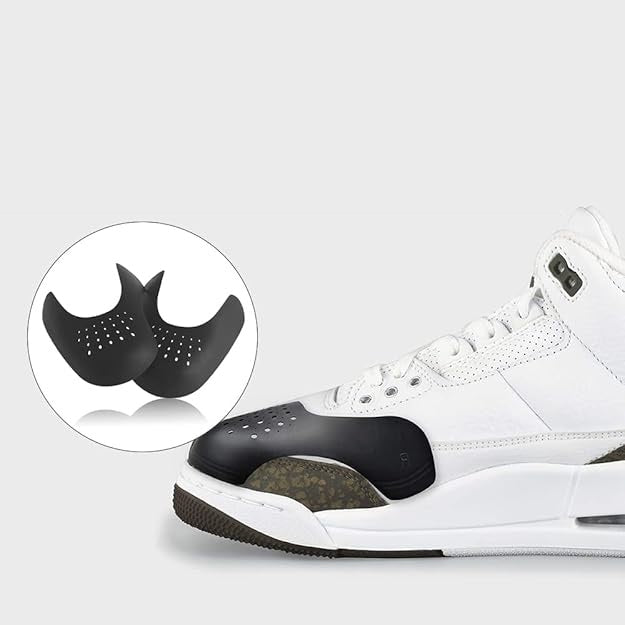 1 Paia Scudi per Scarpe Anti Piega Rughe Protezione Sneaker Shield Uomo e Donna