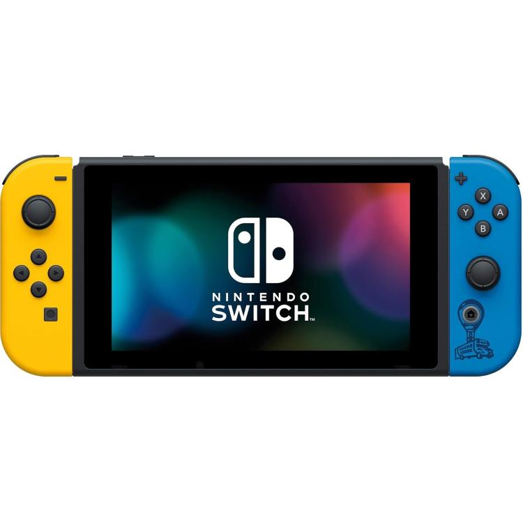 Nintendo Switch Console + Gioco Fortnite Blu/Giallo 1.1 Special Limited Edition