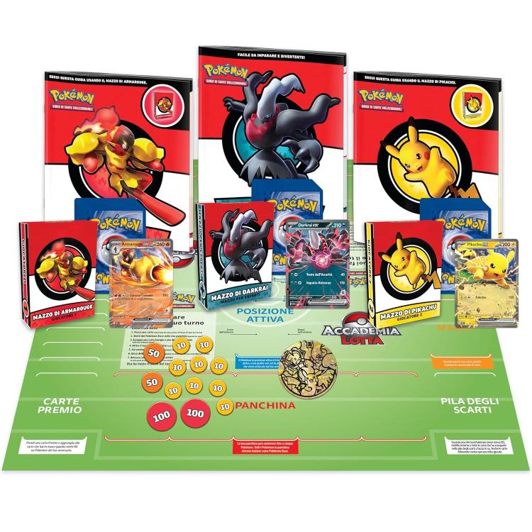 Pokémon Tgc (Accademia Lotta 2024) Gcc Gioco Carte Collezionabili Tcg Card - Ita