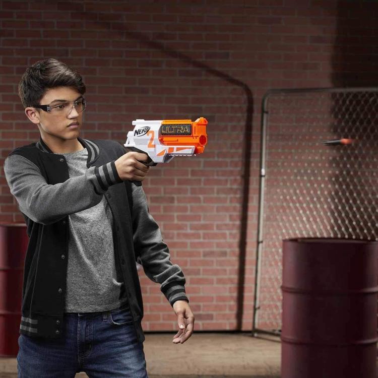 Hasbro - Nerf Ultra Two Pistola Giocattolo Fucile Motorizzato 6X Spara Dardi 25M
