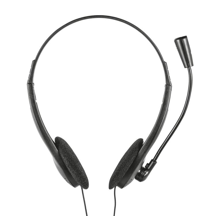 Trust Primo Cuffie Chat Microfono Leggere 3,5Mm Cavo 1,8M Auricolari Pc Ufficio