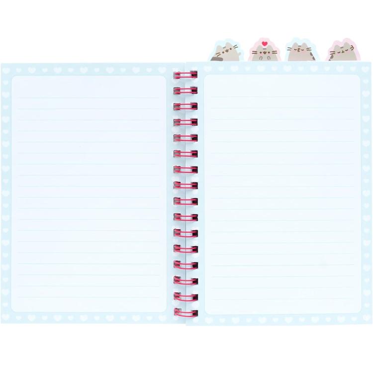 Pusheen: Project Notebook Taccuino A5 Quaderno Anelli Divisori Copertina Morbida
