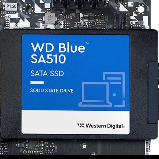 Wd Blue Ssd 2.5" 1Tb Interno 2.5" 7Mm Sa510 Hdd Sata Hard Disk Computer 560Mb/S