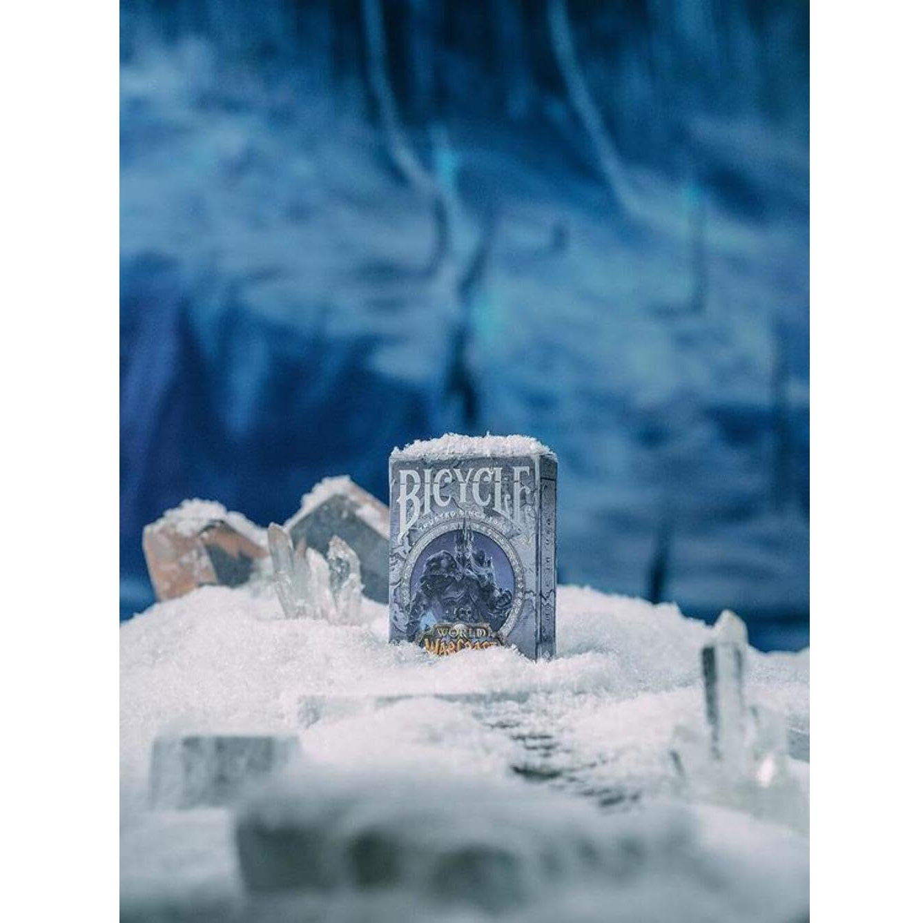 Bicycle - World of Warcraft: Wrath The Lich King (L'ira del Re dei Lich) Playing Cards - Mazzo di Carte da Collezione, Poker, Magia e Cardistry basato sul famoso Videogioco Videogames