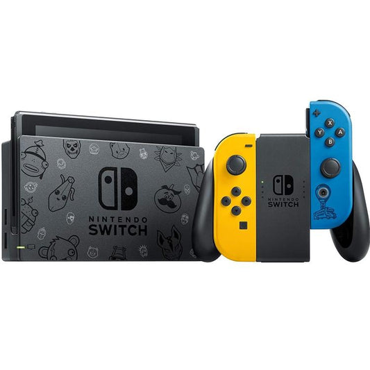 Nintendo Switch Console + Gioco Fortnite Blu/Giallo 1.1 Special Limited Edition